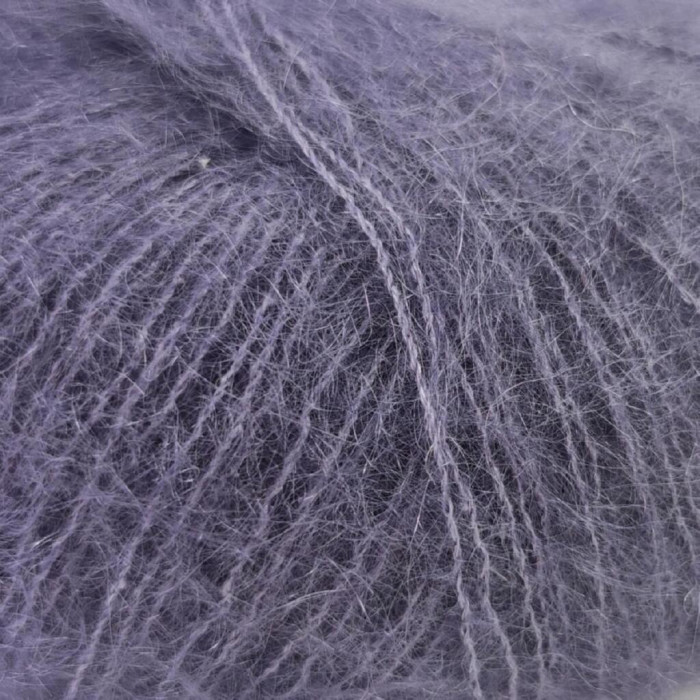 9373 Пряжа Lana Gatto Silk Mohair, 25г - 212м, аметистовий, 75% супер кідмохер, 25% шовк