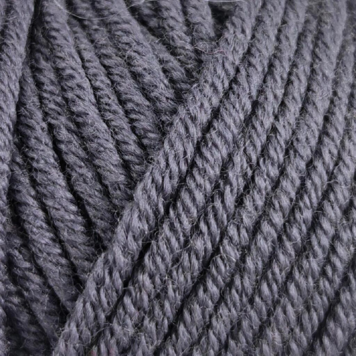 9423 Пряжа Lana Gatto Super Soft, 50г - 125м, темно-сірий, 100% меринос екстрафайн