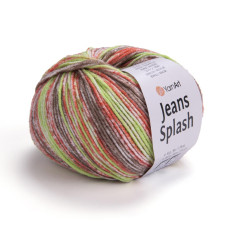955 Пряжа Jeans Splash  50г-160м (різнокольоровий). YarnArt