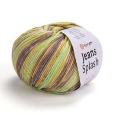 958 Пряжа Jeans Splash  50г-160м (різнокольоровий). YarnArt