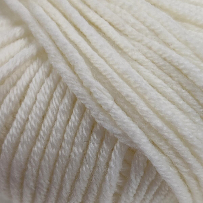 978 Пряжа Lana Gatto Super Soft, 50г - 125м, молочний, 100% меринос екстрафайн