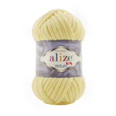 979 Пряжа Velluto 100гр-68м (пастельно-жовтий). Alize