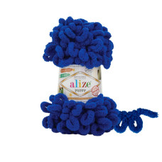 984 Пряжа Puffy 100гр-9м (темно-синій). Alize