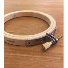 98635 Bohin П'яльця дерев'яні круглі з гвинтом 12,5 см