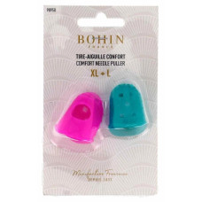 98958 Bohin Наперсток - розмір XL+L (силікон, 2 шт)