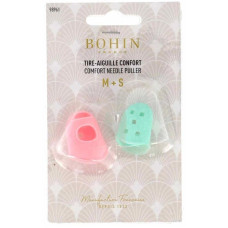 98961 Bohin Наперсток - розмір M+S (силікон, 2 шт)