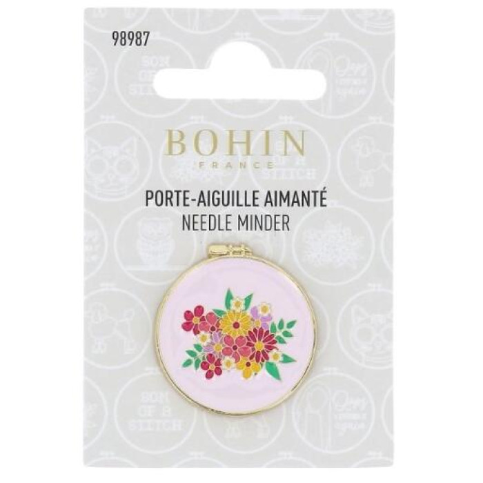 98987 Bohin Магнітний тримач для голок Flowers - 28x28 мм