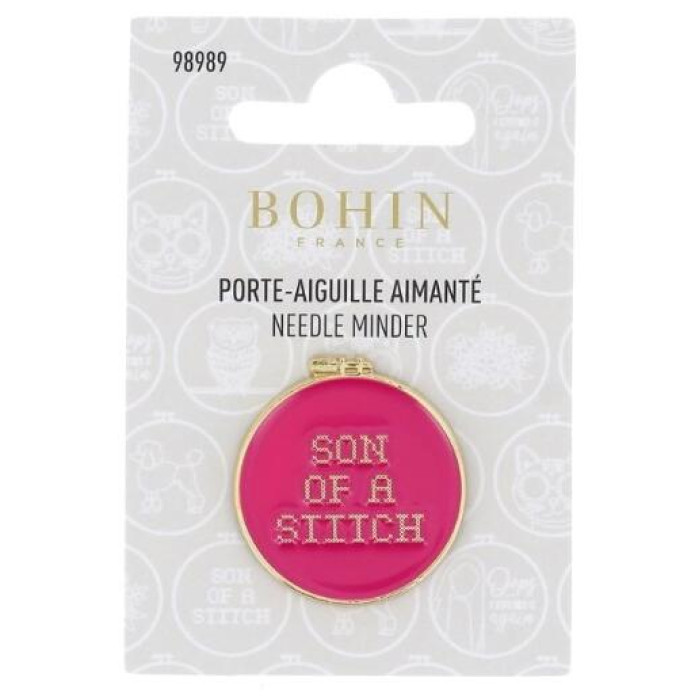 98989 Bohin Магнітний тримач для голок Son of a stitch - 28x28 мм