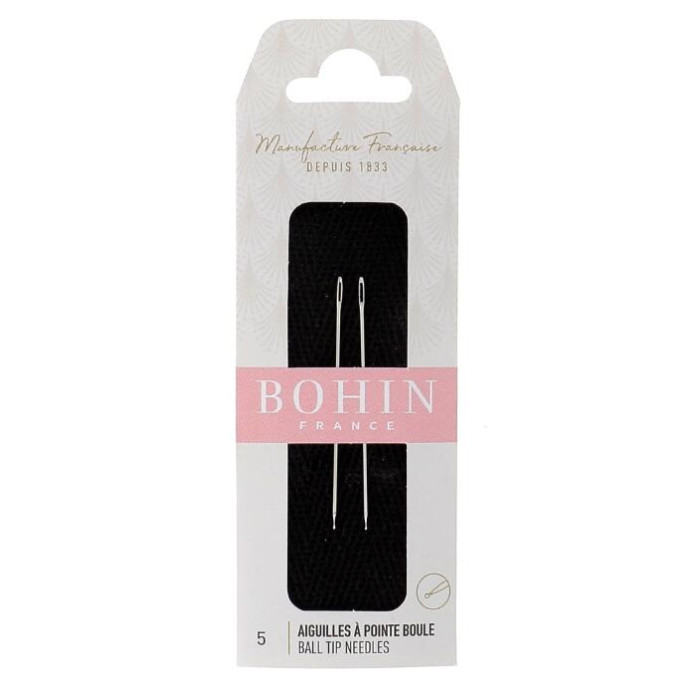 98995 Bohin Набір голок для вишивки з кулькою 40x0.70 мм - 2 шт