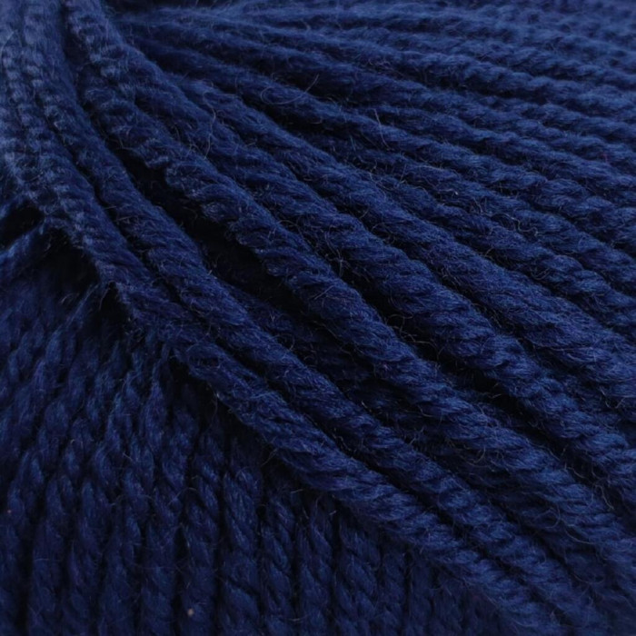 99 Пряжа Laines du Nord Twist, 100г - 125м, темно-синій, 70% вовна, 30% акрил