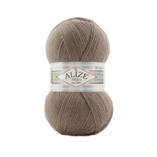 991 Пряжа SuperLana Tig 100гр - 570м (світло-коричневий) Alize