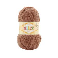 992 Пряжа Softy 50гр-115м (коричневий). Alize