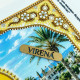 А2Р_105 Virena Заготовка для вишивки бісером - Святе сімейство в золоті 58x41 см, габардин