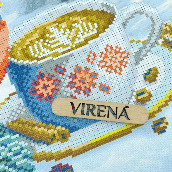 А3Н_580 Virena Заготовка для вишивки бісером - Кардинал червоний з кавою 36,5x27 см (схема на габардині) А3Н_580 Virena Заготовка для вишивки бісером - Кардинал червоний з кавою 36,5x27 см (схема на габардині)