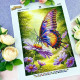 А3Н_589 Virena Заготовка для вишивки бісером - Метелик 36,5x27 см (габардин)