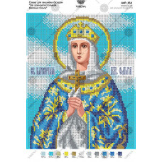 А4Р_154 Св. рівноапостольна Княгиня Ольга. Virena. Схема на тканині для вишивання бісером