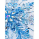 AB-963 Абрис Арт Набір для вишивки бісером - Зимні візерyнки 22x22 см, художнє полотно з малюнком (АВ-963)