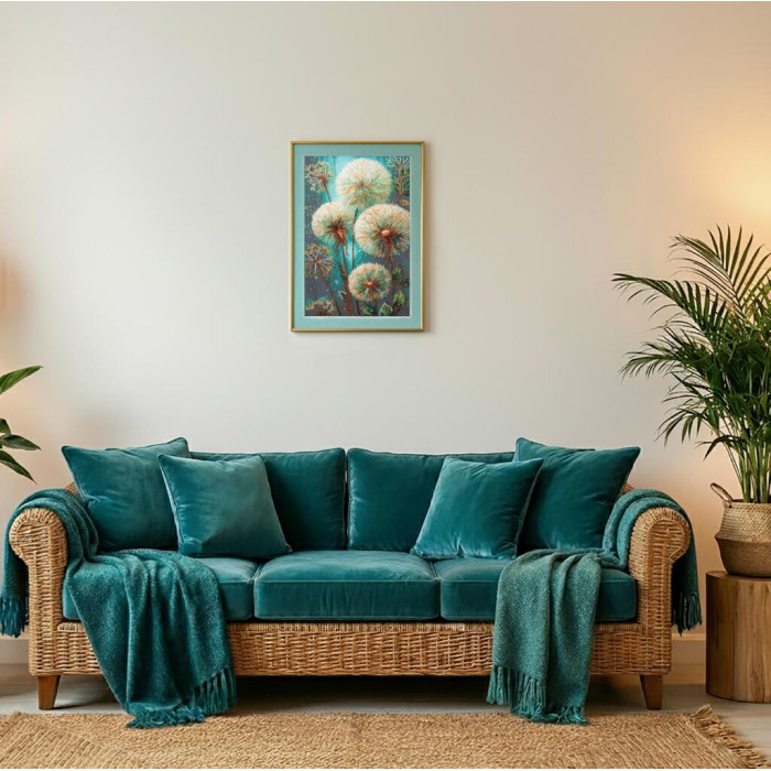 AB-969 Абрис Арт Набір для вишивки бісером - Повітряні мрії 21x34 см, художнє полотно з малюнком (АВ-969)