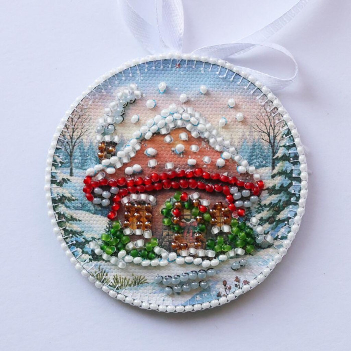 ABT-063 Абрис Арт Набір для вишивки бісером - Іграшка Лісове диво 6,6x6,6 см (ABT-063)