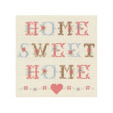 ACS16 Anchor Набір для вишивки рахунковим хрестиком - Дім милий дім Home Sweet Home 18x18 см, Aida 16