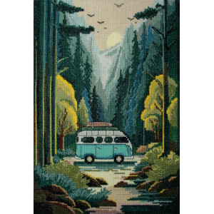 AH-198 Жага пригод. 22х32 см. Абрис Арт. Набір для вишивки хрестиком на Aida 14 (АН-198)