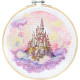 AH-323 Абрис Арт Набір для вишивки рахунковим хрестиком - Повітряне королівство 18x18 см, Aida 14 ct (АН-323)
