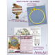 AHM-100 Абрис Арт Набір для вишивки рахунковим хрестиком - Сонячна гостя 15x15 см, Aida14