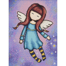 AMO20216 Ideyka Алмазна мозаїка - Gorjuss. Bound For Heaven 30х40 см (круглі, на підрамнику, AMO20216) ©art_selena_ua