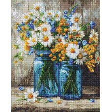 AMO20256 Ideyka Алмазна мозаїка - Сонячна мить 40x50 см (круглі, на підрамнику, AMO20256) ©art_selena_ua