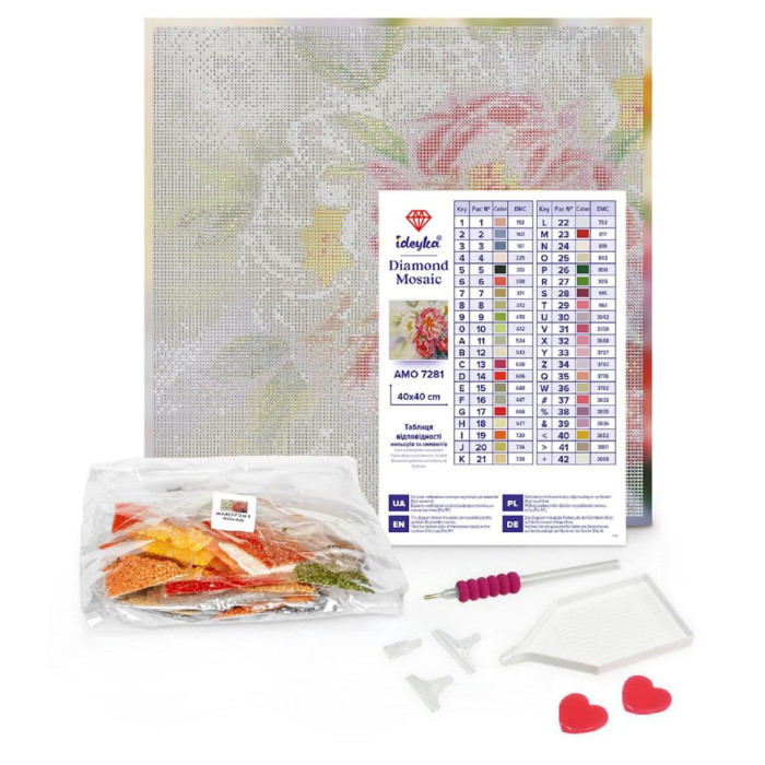 AMO20262 Ideyka Алмазна мозаїка - Таємниця води 40х50 (круглі, на підрамнику, AMO20262) ©art_selena_ua