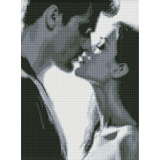 AMO7872 Ніжний поцілунок ©art_selena_ua. Ideyka. Набір алмазної мозаїки (круглі, повна) (Ідейка АМО-7872)
