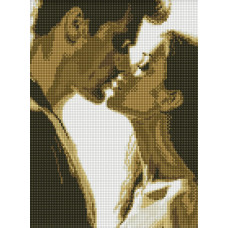 AMO7873 Ніжний поцілунок ©art_selena_ua. Ideyka. Набір алмазної мозаїки (круглі, повна) (Ідейка АМО-7873)