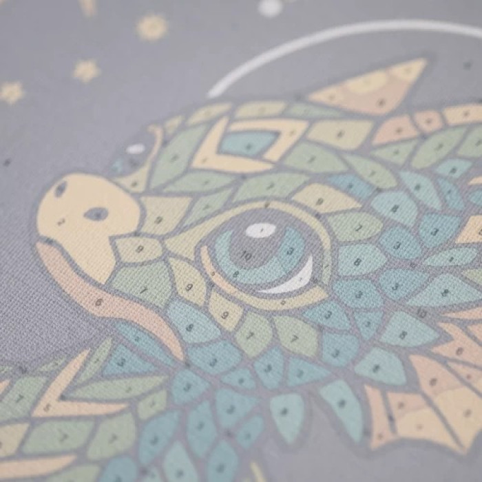 APN-002 Абрис Арт Картина за номерами - Запалювач зірок, 30x30 см