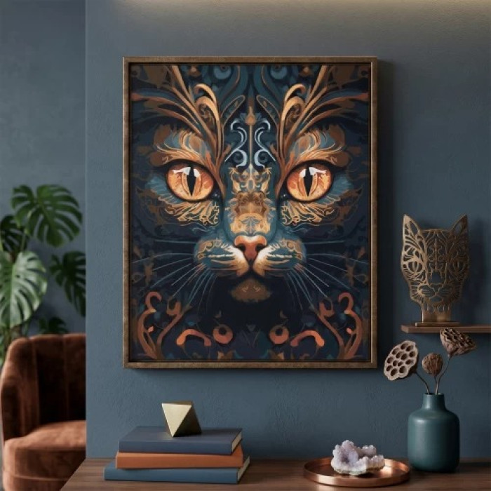 APN-003 Абрис Арт Картина за номерами - Погляд чаклунки, 40x50 см