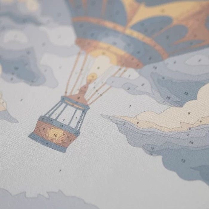 APN-004 Абрис Арт Картина за номерами - Повітряні пригоди, 40x50 см