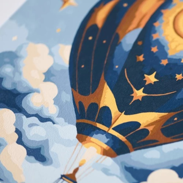 APN-004 Абрис Арт Картина за номерами - Повітряні пригоди, 40x50 см