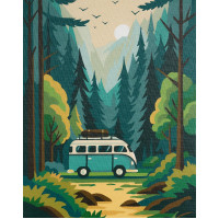 APN-006 Абрис Арт Картина за номерами - Жага пригод, 40x50 см