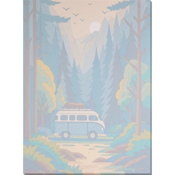 APN-006 Абрис Арт Картина за номерами - Жага пригод, 40x50 см