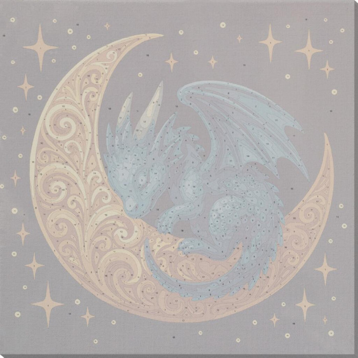 APN-009 Абрис Арт Картина за номерами - Малюк з нічних легенд, 30x30 см