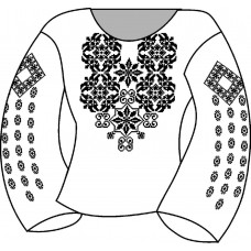АСД-022Мг Сорочка для дівчинки, 2-6 років (габардин). Rainbow Beads. Заготовка для вишивки нитками або бісером