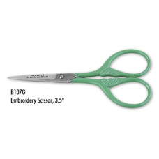 B107GR Tamsco Ножиці для вишивки зі шкіряним футляром - 9 см