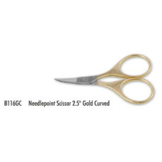 B116GC Tamsco Ножиці для вишивки зі шкіряним футляром - 6,5 см