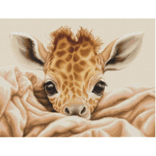 B2425 Дитинча жирафа. Luca-S. Набір для вишивки хрестиком