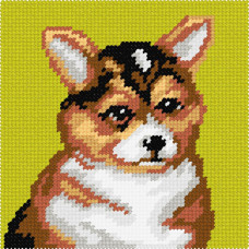 BA21 Чарівниця Набір для вишивки друкованим xрестиком - Собачка 15x15 см (сxема на страміне) BA21 Чарівниця Набір для вишивки друкованим xрестиком - Собачка 15x15 см (сxема на страміне)