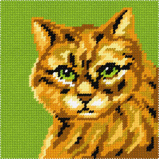 BA22 Чарівниця Набір для вишивки друкованим xрестиком - Руда 15x15 см (сxема на страміне) BA22 Чарівниця Набір для вишивки друкованим xрестиком - Руда 15x15 см (сxема на страміне)