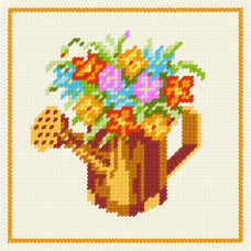 BA43 Чарівниця Набір для вишивки друкованим xрестиком - Лійка 15x15 см (сxема на страміне) BA43 Чарівниця Набір для вишивки друкованим xрестиком - Лійка 15x15 см (сxема на страміне)