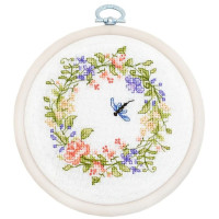 BC107 Luca-S Набір для вишивки хрестиком - Весняне відродження, 10х11 см, рівномірка