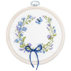 BC108 Luca-S Набір для вишивки хрестиком - Весняне відродження, 11,5х15 см, рівномірка
