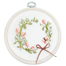 BC109 Luca-S Набір для вишивки хрестиком - Весняне відродження, 10х11 см, рівномірка