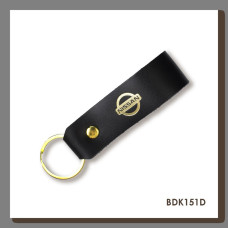 BDK151D Babylon Брелок-петля для авто NISSAN чорний, золоте тиснення, шкіра